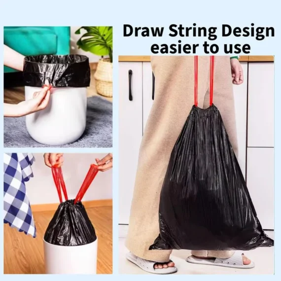 【Just $0.65】BIG roll Plastic Trash bag 100 pcs thicker bag