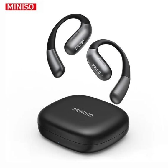 A6-MINISO X28 OWS Translation Open Ear Wireless Bluetooth A6-Earbuds Support 148 Languages Real Time Bluetooth Translation HIFI Sound Quality Sports Headphones IPX5 Waterproof With microphone