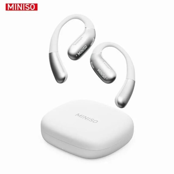 A6-MINISO X28 OWS Translation Open Ear Wireless Bluetooth A6-Earbuds Support 148 Languages Real Time Bluetooth Translation HIFI Sound Quality Sports Headphones IPX5 Waterproof With microphone