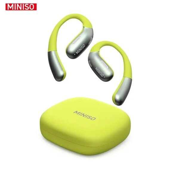 A6-MINISO X28 OWS Translation Open Ear Wireless Bluetooth A6-Earbuds Support 148 Languages Real Time Bluetooth Translation HIFI Sound Quality Sports Headphones IPX5 Waterproof With microphone