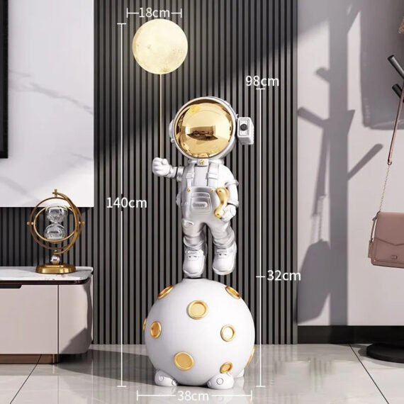 A3【SG Limited only Only 20 sets6.99】Wifi astronaut karaoke stereo large floor-standing ornament
